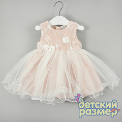 Платье (пышная сетка, вышивка)