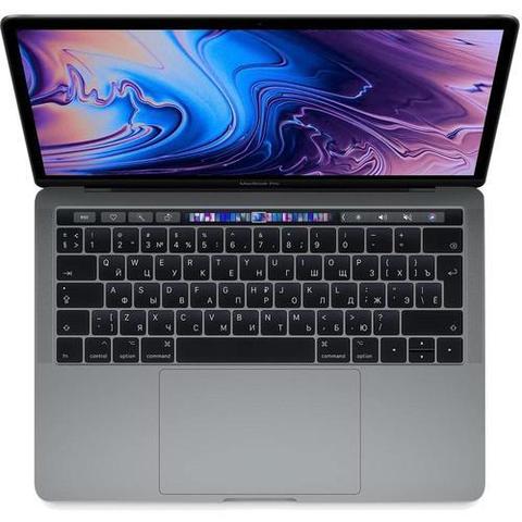 Ноутбук Apple MacBook Pro 13 with Retina display and Touch Bar Mid 2019 MUHN2RU/A Серый Космос (Intel Core i5 1400 MHz/13.3