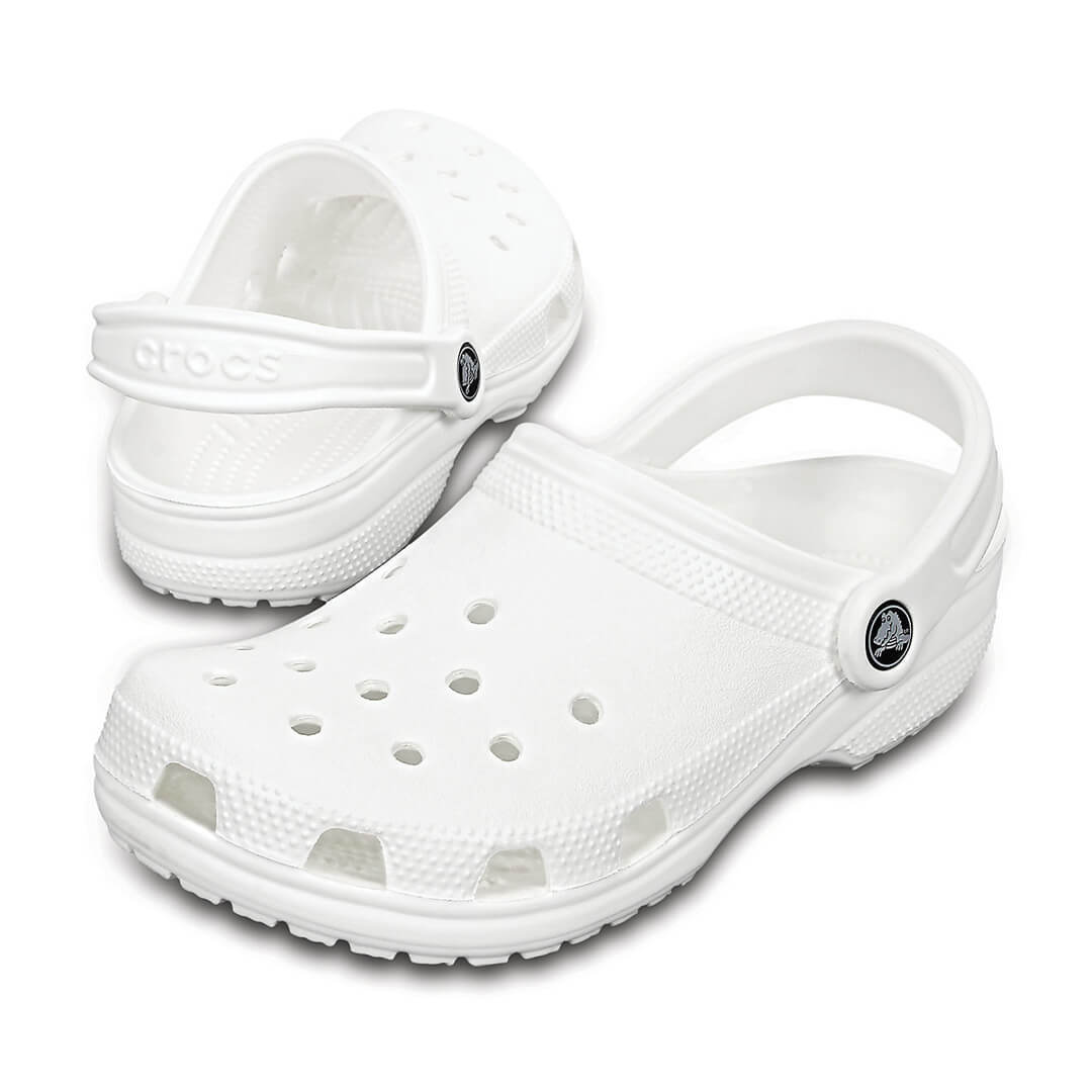 Сабо Crocs Classic White кроксы обувь