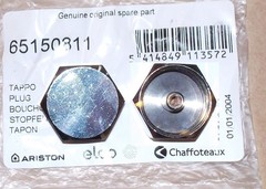 заглушка сливного отверстия водонагревателя 65150811 заглушка сливного отверстия водонагревателя 65150811