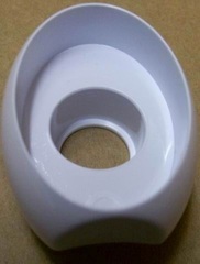 Декоративная нижняя часть ручки Беко (белая) 250151536 Декоративная нижняя часть ручки Беко (белая) 250151536