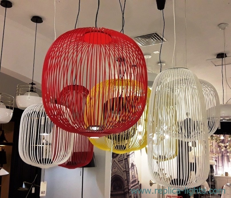 Replica Foscarini Spokes Pendant Red