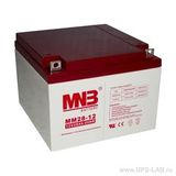 Аккумулятор для ИБП MNB MM 28-12 (12V 28Ah / 12В 28Ач) - фотография Аккумулятор для ИБП MNB MM 28-12 (12V 28Ah / 12В 28Ач) - фотография