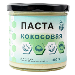 Кокосовая паста с ПРОТЕИНОМ веган Royal Nut 300 г