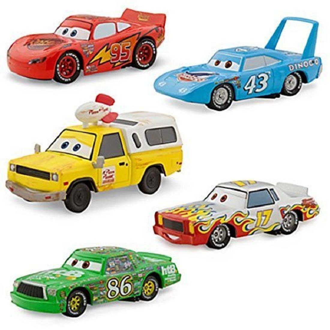 Наборы cars. Игрушки Тачки 1 молния Маккуин. Набор машин Mattel Тачки Lightning MCQUEEN, chick Hicks and King (fbt10) 1:55. Маккуин игрушка Тачки 1. Mattel Тачки Piston Cup Racing Garage.