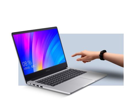 Ноутбук Xiaomi RedmiBook 14" II (Intel Core i7 1065G7 1300MHz/14"/1920x1080/16GB/512GB SSD/DVD нет/NVIDIA GeForce MX350 2GB/Wi-Fi/Bluetooth/Windows 10 Home) silver