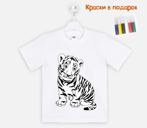 Футболка С Тигром На Новый Год Футболка С Тигром На Новый Год