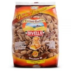 Паста ОРЕКЬЕТТЕ ИЗ НЕПРОСЕЯННОЙ МУКИ Divella 500 г