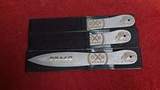 Throwing knives set «Drago» (3 knives)