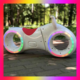 Беговел Star One Scooter с подсветкой (Черный)