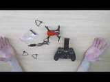 Квадрокоптер складной Smart Drone Z10 с HD камерой