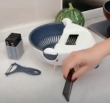 Многофункциональная вращающаяся Овощерезка Wet Basket Vegetable Cutter