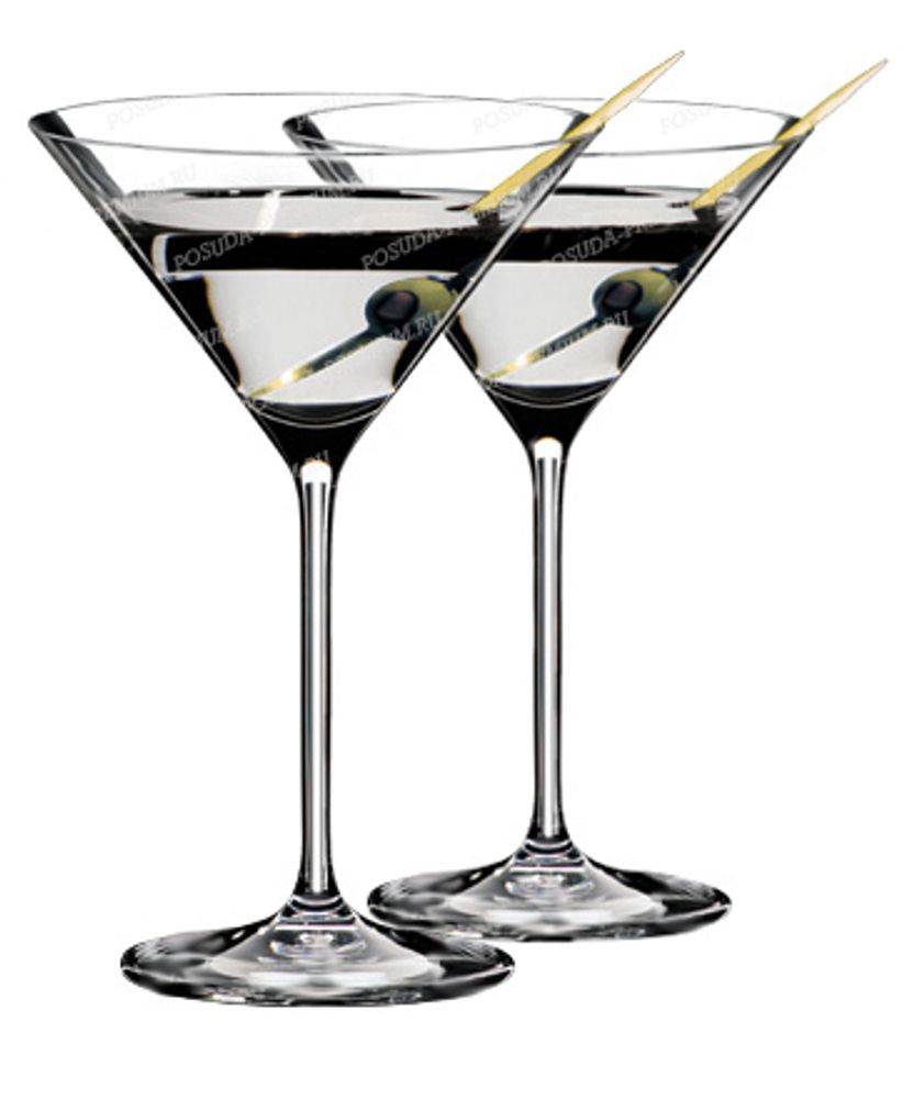 Бокалы для мартини Riedel Martini Vinum XL 270мл, 2шт, хрусталь - 6416/ ...